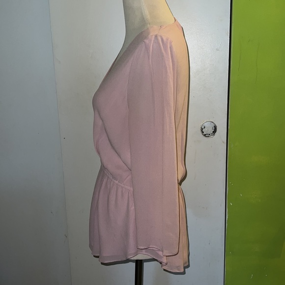 Babaton pink silk top - Picture 2 of 11